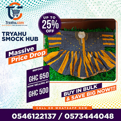 High-Quality Smocks Online | Ghana Batakari Tryahu